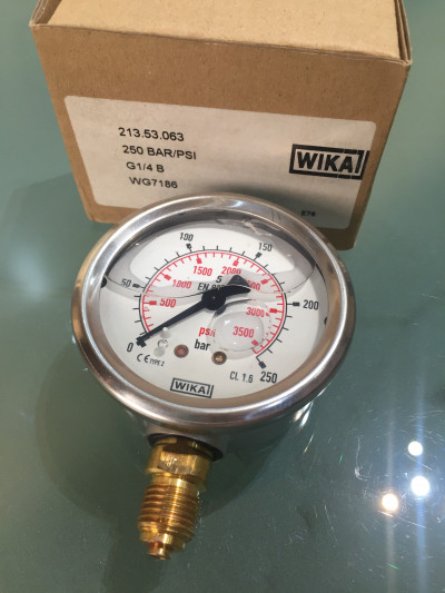 گیج فشار ویکا // WIKA Pressure Gauge