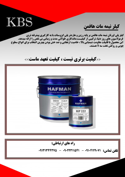 کیلر نیمه مات هافمن