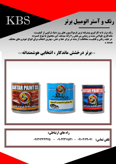 رنگ اتومبیل برتر