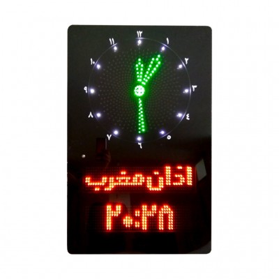 ساعت اذان گو مساجد دیجیتال مدل K2