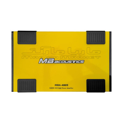 آمپلی فایر 4 کانال ام بی اکوستیک مدل MBAcoustics MBA4805