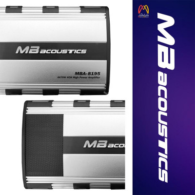 آمپلی فایر 4 کانال ام بی اکوستیک مدل MBA-8195