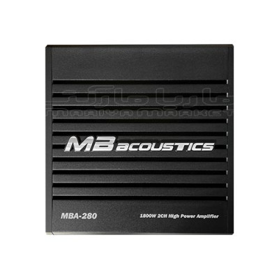 آمپلی فایر 2 کانال ام بی اکوستیک مدل MBA-280