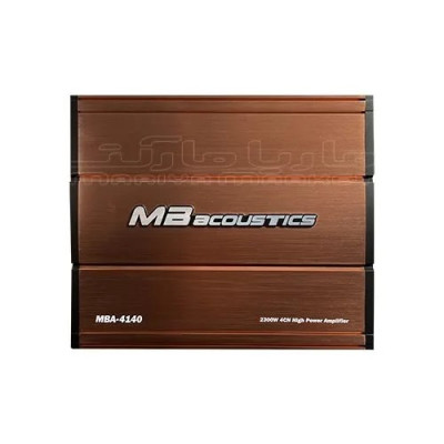آمپلی فایر 4 کانال ام بی اکوستیک مدل MB-Acoustics MBA-4140