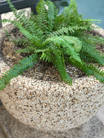 گلدان های سه تکه سنگی