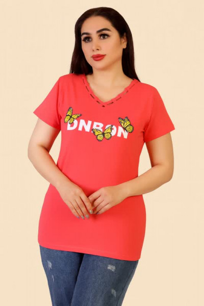 تیشرت پنبه سوپر زنانه – فروش عمده با طراحی خاص 