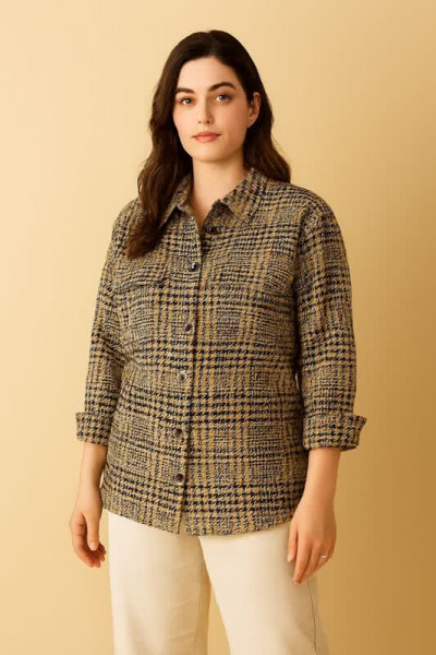 کت‌شومیز زنانه پیچازی – فروش عمده با طراحی خاص و تنخور راحت از ورکات