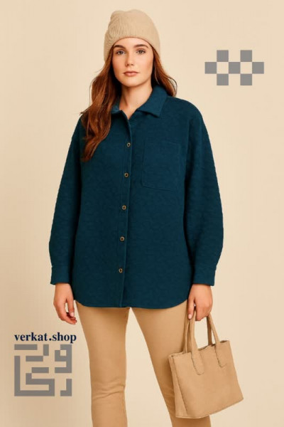 مانتو شومیز زنانه – فروش عمده با طراحی خاص و تنخور راحت از ورکات