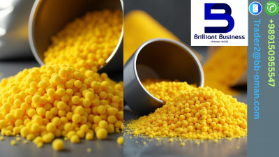 فروش گوگرد گرانول قزاقستان|کیفیت عالی، خلوص بالا، بریلینت بیزینس