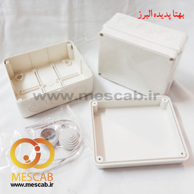 انواع جعبه تقسیم برق پلاستیکی روکار
