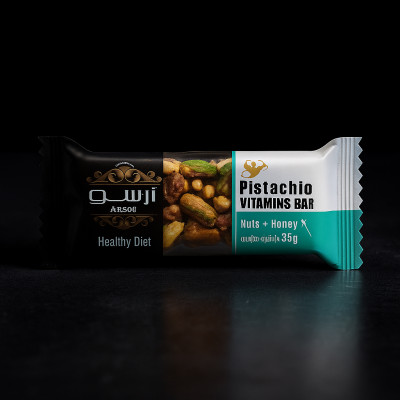 نات بار پسته عسلی آرسو جعبه 24 عددی