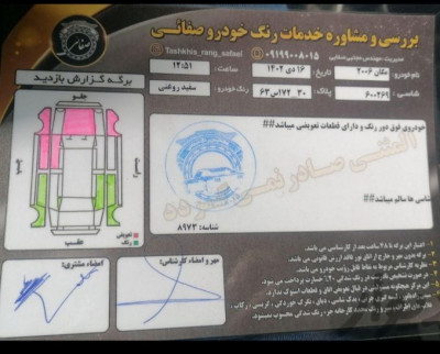 مگان وارداتی ۲۰۰۶ دوررنگ 