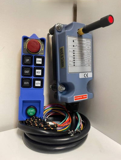 فروش انواع ریموت کنترل جرثقیل برندهای ساگا – تله‌کرین – هانیانگ – اشنایدر  