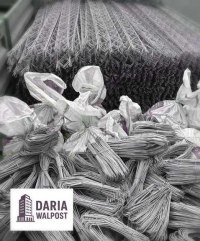 میلگرد بستر و وال پست، ناودانی ، وادار و اتصالات