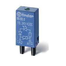 ماژول LED و دیود فیندر 9980.90.24: محافظت و نمایش وضعیت رله‌های DC