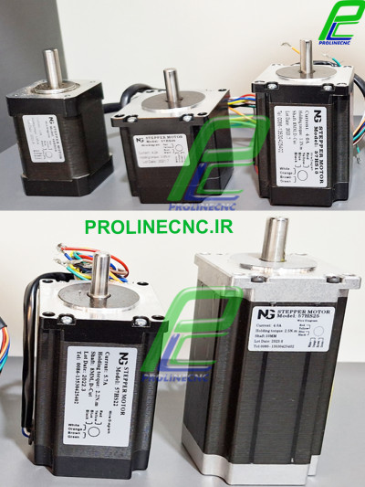 فروش استپ موتور و استپ درایو CNC – NEMA 17، NEMA 23، NEMA 34، دو فاز و سه فاز