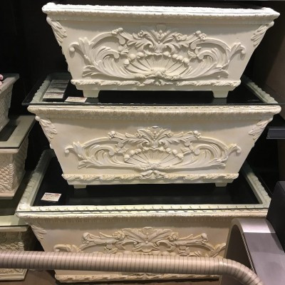 گلدان های فایبرگلاس طرح مستطیل