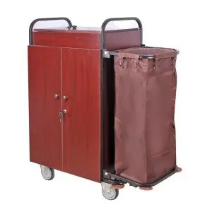 ترولی خانه داری هتلی تاشو 9460 درب دار برند گرین