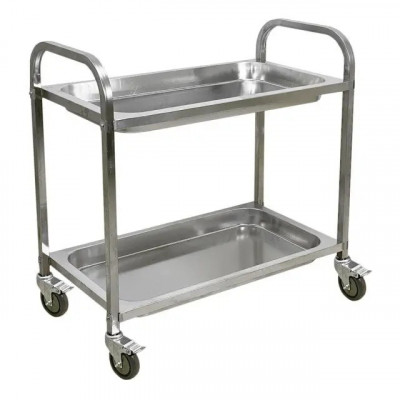 ترولی حمل غذا استیل 612 برند آذین صنعت