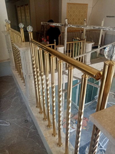 نرده | نرده استیل | نرده راه پله | نرده بالکن 