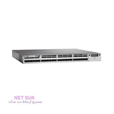 سوئیچ شبکه سیسکو 24 پورت WS-C3850-24XS-S