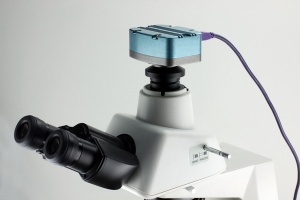 انتقال تصویر میکروسکوپ به کامپیوتر