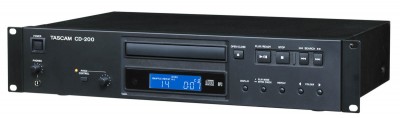 CD Player حرفه ای رک مونت  TASCAM ( تسکم ) سری CD-200