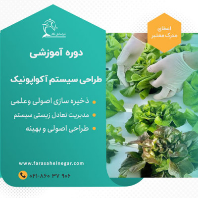 دوره آموزشی طراحی و اجرای سیستم آکواپونیک در تهران