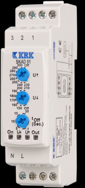 رله کنترل فازهای - کنترل سطح ولتاژ KRK