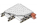 سقف های کرمیت ( تیرچه فلزی ) - تیرچه در محل