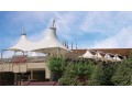 سازه های چادری آسمانه - سقف چادری باغ رستوران