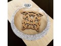 خرید عمده گردنبند طوقی طرح جواهر با پنج ردیف نگین - جواهر سازی در کاشان