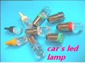 AD is: انواع چراغ کوچکLED اتومبیل در رنگهای مختلف