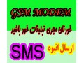 سامانه ارسال و دریافت SMS،ارسال انبوه SMSتبلیغاتی با شماره های 3000 و یا GSM MODEM - modem