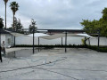 سایبان کششی محوطه حیاط-سقف چادری بالکن - بالکن شیشه ای ریلی