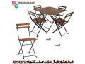 میز و صندلی غذاخوری تاشو مدل پیچک