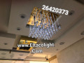 لوستر دستساز فیبر نوری هتلی - کیف دستساز