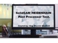 AD is: پست پروسسور هایدن هاین سالیدکم SolidCAM