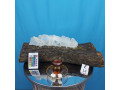تولید و فروش آباژور های سنگ نمک تلفیقی زیبا از دل طبیعت - آباژور پایه دار