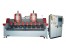 دستگاه CNC چهار محور همزمان هشت کله برش ، حکاکی ، خراطی و منبت کاری چوب مدل King 46-EH