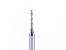 مته کارباید تمام الماس سوراخکاری دارای سایز 0.7x3.175mm